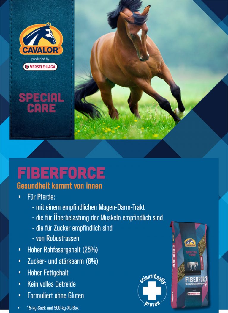 Cavalor Fiberforce, Mash, Müsli Reitsport Live